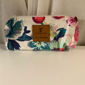 Vera Bradley Floral Cosmetic Bag